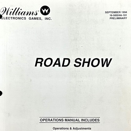 Williams road show flipper - williams,