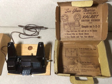 Moviola pellicole 8 mm Kalart in bachelite vintage