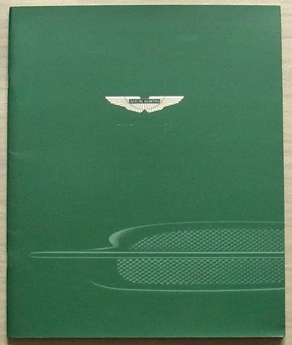 Brochure vendita aston martin - vendita,