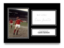 Carlo Sartori foto firmata a