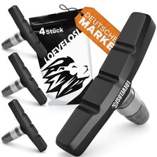 Pastiglie freno V-Brake 2 paia LOEVELOSI set pastiglie freno bicicletta ganasce freno V-Bremse