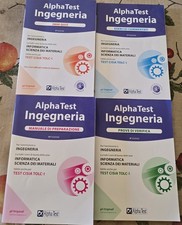 Alpha Test Ingegneria NUOVA EDIZIONE. Kit completo di preparazione (4 volumi)