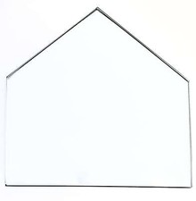 STOCK 5 PZ Casetta in Vetro da