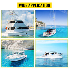 Timoneria Idraulica per Barca Pompa Timone 300CV Tubo 14 Piedi +Cilindro Volante