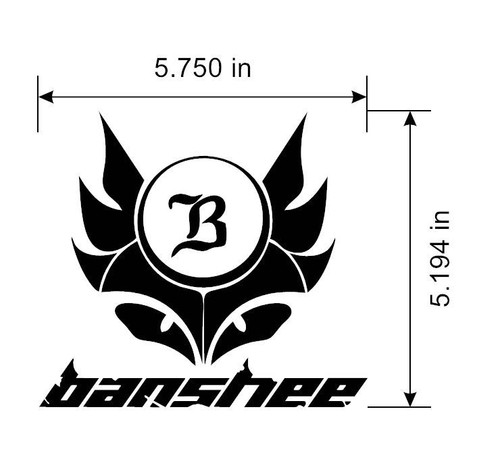 Decalcomania logo banshee - decalcomania,