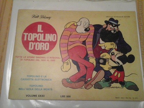 Topolino oro volume - d'oro,