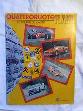 ALBUM FIGURINE  DEL 1983  : ' QUATTRORUOTE - LE FIGURINE DELL' AUTO '    !!