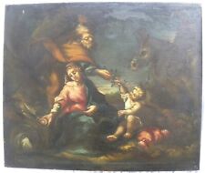 ANTICA Sacra Famiglia durante