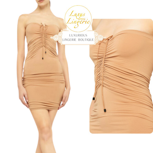 Fatal draping dress wolford - di,