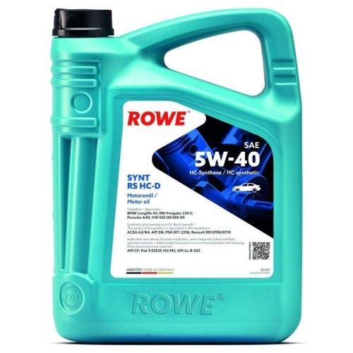 Olio motore rowe hightec - motore, synt