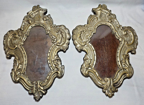 Coppia ventoline barocche - di,