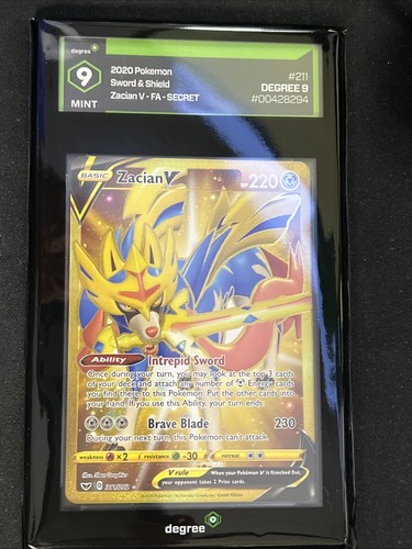 Carta pokemon zacian holo - carta,