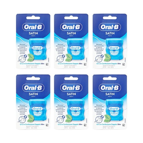 6pz oral filo - oral-b, interdentale