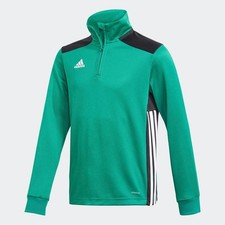 Adidas 1/4 Zip Allenamento Top Giovanile - Calcio - Bambini - Verde - Black Friday Saldi