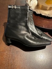 Stivaletto nero Hermes