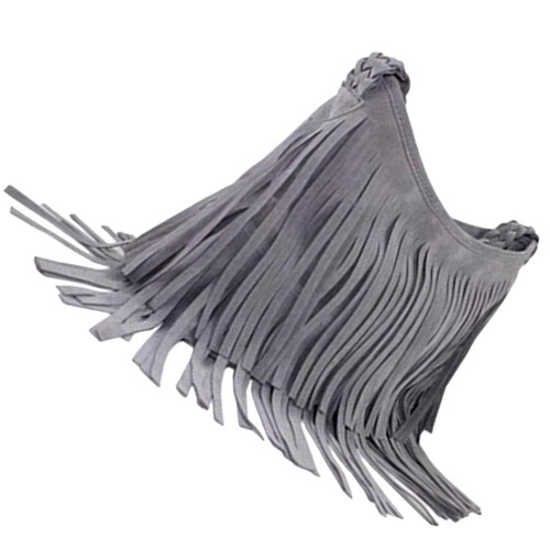 Borsa tracolla con frange - tracolla,