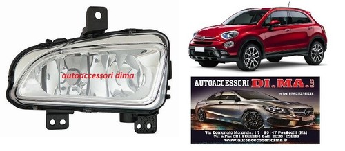 Fendinebbia fiat 500x - fendinebbia, dx