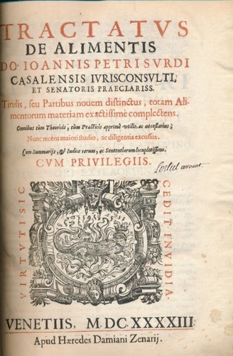 Tractatus alimentis do - tractatus,