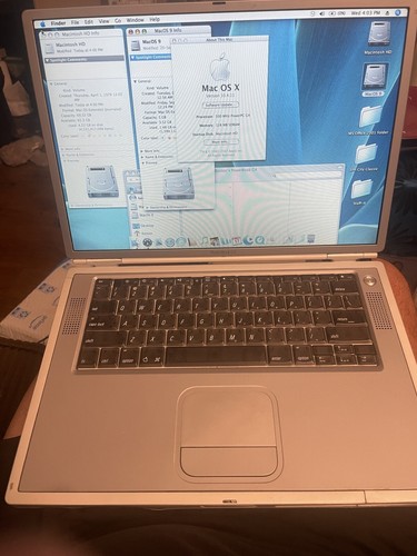 Apple powerbook titanium - powerbook, g4