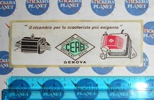 ADESIVO STICKER VINTAGE AUTOCOLLANT AUTO MOTO TUNING CEAB GENOVA RICAMBI SCOOTER