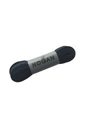 HOGAN LACCI BLU NAVY MOLTO SCURO. STRINGHE PIATTE AUTENTICHE HOGAN. 