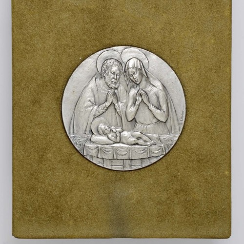 Medaglia bronzo argentato - bronzo,