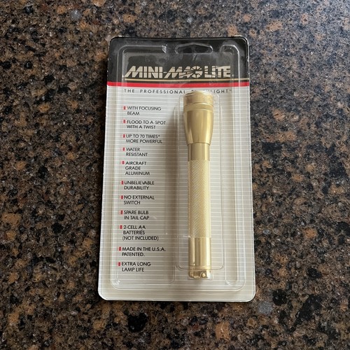 Mini mag lite torcia oro - mini,