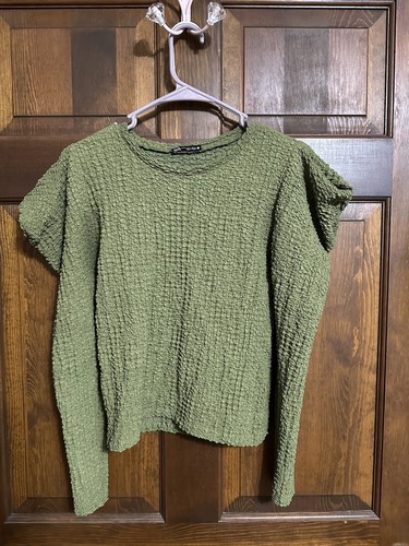 Zara verde manica - , lunga