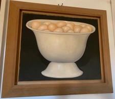 Quadro Fabio Aguzzi “Uova Sode” Maggio 1999 Olio su Tela
