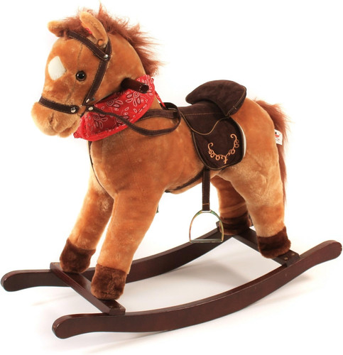 Cavallo dondolo da cowboy - -,