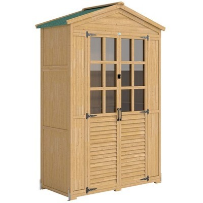 Armadio giardino legno - armadio,