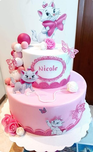 Torta scenografica marie - torta,
