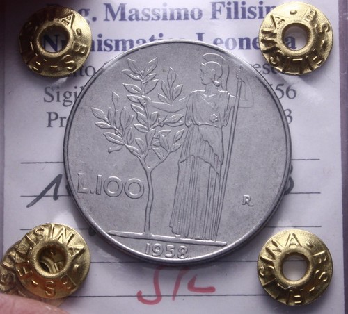 Italia repubblica 100 - 100, lire