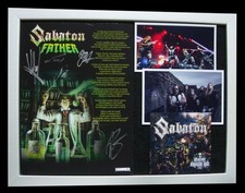 SABATON+SIGNED+FRAMED+FATHER+W