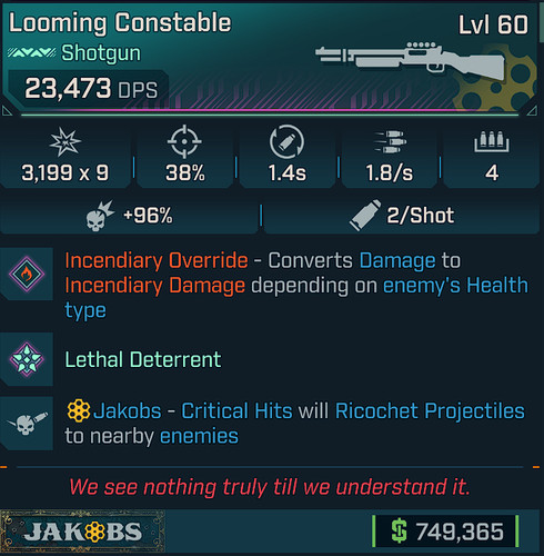 Lvl borderlands looming - 60,