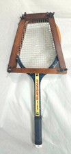 Racchetta da Tennis vintage MOTANA in legno con tendi tacchetta