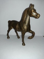 STATUA CAVALLO IN OTTONE