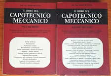 INGEGNERIA MECCANICA IL LIBRO DEL CAPOTECNICO MECCANICO HOEPLI BUCCINO