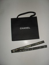 SACCHETTO BUSTA SHOPPER CHANEL PER CONFEZIONE REGALO COMPLETA DI NASTRO