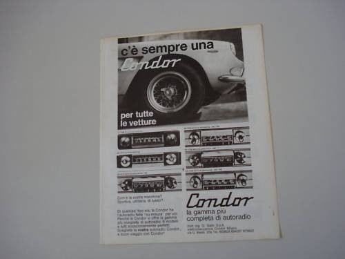 Advertising pubblicità 1967 - advertising,