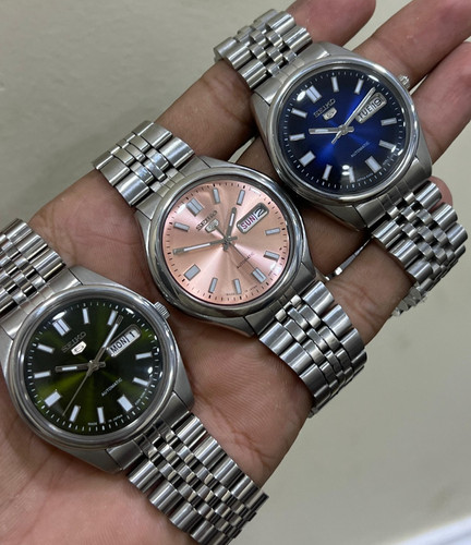Lotto orologi uomo seiko 5 - lotto,
