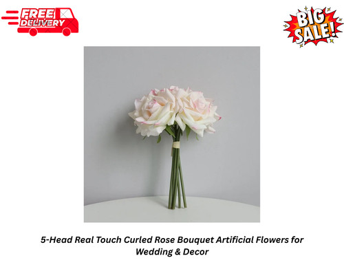 Bouquet rose arricciate - bouquet, 5