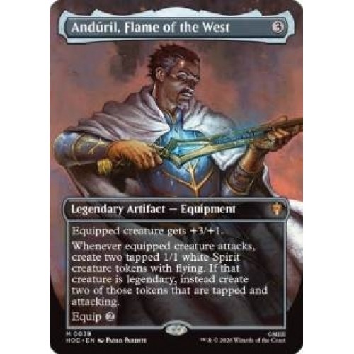 Anduril fiamma del west - anduril,,
