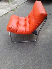 Poltrona PIXI anni 70 Gillis Lundgren per ikea vintage rossa