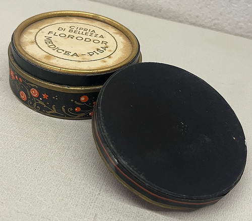 Rara scatola cipria vintage - rara,