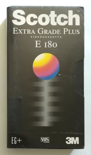 Vhs scotch 180 extra grade - scotch,