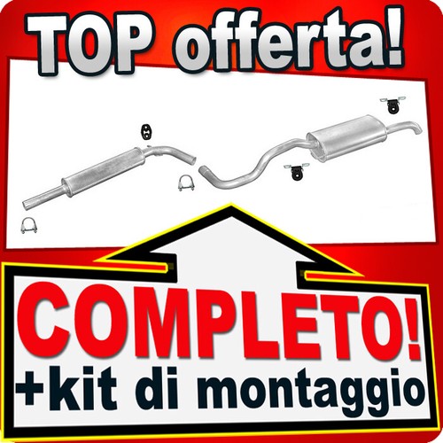 Scarico completo per polo - vw,