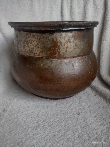 Grande vaso antico placcato