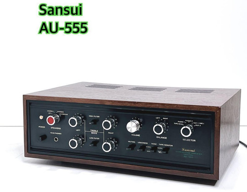 Integrated amplifier sansui - integrated,