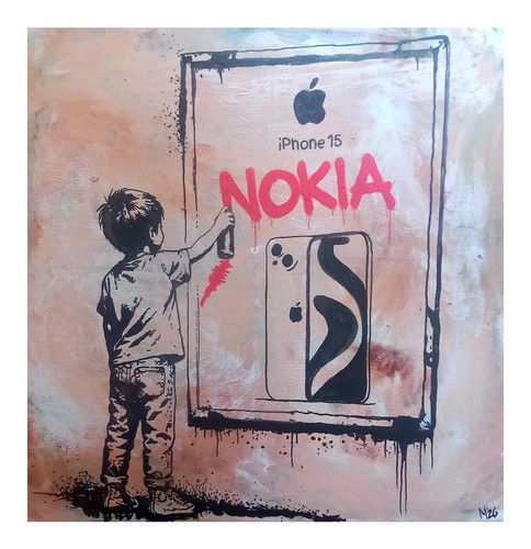 Quadro originale pezzo - , unico